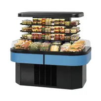 product of Federal Industries IMSS60SC-3 60" Refrigerated Self-Serve Island Merchandiser, 3 Shelves
