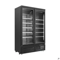 product of Vitlife Commercial VKDF-P1373TG 50" 2-Glass Door Freezer Merchandiser in Black, 28.6 Cu Ft