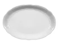 product of Seltmann 001-606215 Oval Porcelain Platter, 13.78" (13") Oval Shape, Salzburg White Finish - 1/Each