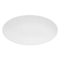 product of Seltmann 001-733789 Rectangular China Platter, 7" W x 12" L x 0.94" H, Fine Dining Coupe Style