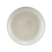 product of Seltmann 001-776747 SM Deep Plate, 8.5" (26 oz) Porcelain Cream with Sento Aura Finish