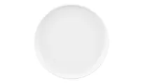 product of Seltmann 001-776828 Round Porcelain Platter, 6.42" Diameter Coupe Rim, White Finish