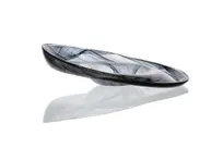 product of Ardacam 2085-43 Tilt Deep Bowl, 11.8" Diameter, 5 oz Capacity, Black Glass, 11" Size, 1-8 oz Range