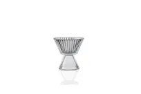 product of Mikasa 2167F-1576-1 Aria Clear Glass Serving Bowl, 3.94" x 3.94", 5 oz., Dishwasher Safe