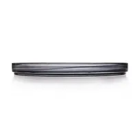 product of Ardacam 2449-43 Glass Plate - 9.45" Round Black Glass Dinnerware, Smallware Tabletops