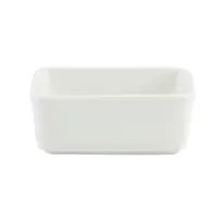 product of Mikasa 5256226 China Sugar Packet Holder, 2.68"W x 3.94"D x 1.57"H, White Porcelain, Dishwasher Safe