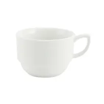 product of Mikasa 5256227 Coffee Cup, 7.5oz White Porcelain, 3.46"W x 4.37"D