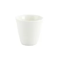 product of Mikasa 5256305 China Coffee Pot/Teapot, 2.87"W x 2.87"D x 2.76"H, 4 oz, White Porcelain