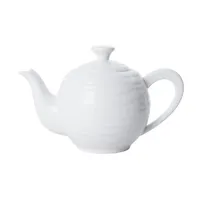 product of Mikasa 5260093 Camilla Coffee Pot, 33.5 oz White Porcelain with Lid & Handle