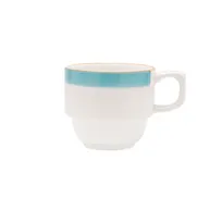 product of Mikasa 5267095 Sunday Brunch China Mug, 8.5oz Turquoise Porcelain, Dishwasher & Microwave Safe
