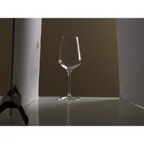 product of Mikasa 5275312 Lucie White Wine Glass, 13.75 oz., Lead Free Crystal, 3.33"W x 3.33"D x 8.62"H