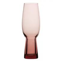 product of Mikasa 5307051 Vegas Flute Champagne Glass, 10 oz, 2.44"W x 2.44"D x 7.28"H, Stemless, Purple