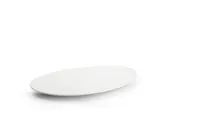 product of Chic 5314519 Oval China Platter, 14" x 9" White Porcelain, Dishwasher Microwave Oven Safe - 1/Each
