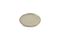 product of Chic 5314526 Ostra Tan Coupe Plate, 9.45" Round Porcelain, Dishwasher, Microwave Oven Safe - 1/Each