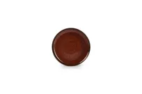 product of F2D 5314620 Round Coupe Plate, 6.30" Red Porcelain Dinnerware, Dishwasher, Microwave & Oven Safe