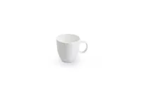 product of Chic 5314779 Porcelain Cup, 3.9" Width, 7.6oz Capacity, White Finish, Dishwasher & Microwave Safe