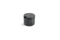 product of Chic 5314805 Sugar Jar, 3" Black Marble China, Dishwasher Microwave Oven Elegant Safe