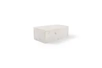 product of Chic 5314810 Sugar Packet Holder - 7.9" x 3.9" White Marble Porcelain Caddy, Microwave Oven Safe