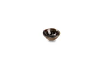product of Chic 5314854 Porcelain Bowl 2" 2 oz Black with Gold, Dishwasher Microwave Oven Safe