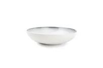 product of F2D 5314880 Deep Rim Porcelain Plate, 10" Round, Black Sparkle, 57.48 oz, Microwave Safe - 1/Each