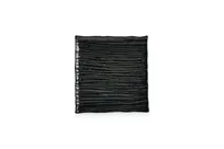 product of F2D 5314983 Square Porcelain Plate, 9.8" x 9.4" Blue, Microwave & Oven Safe - 1/Each