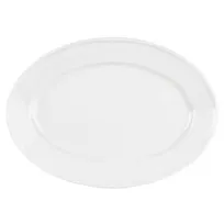 product of Mikasa 5315101 Steakhouse Platter, 14.6"x10.2", White Porcelain, Dishwasher, Microwave/Oven Safe