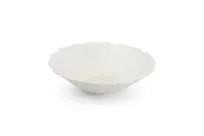 product of Chic 5315222 - Round White Porcelain Bowl, 8.07" Width, 27oz, Dishwasher, Microwave Oven Safe