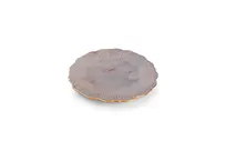 product of Chic 5315223 China Plate - 8.46" Round Bronze Porcelain Dinnerware, Dishwasher Microwave Oven Safe