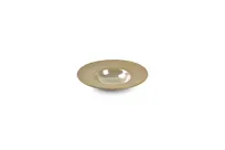 product of Chic 5315248 Ostra Tan Deep Plate, 7.9" Diameter, 5.41 oz, Porcelain, Microwave Oven Safe