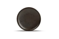 product of F2D 5315313 Ceres Coupe Round Plate, 5.91" Diameter Black Porcelain, Dishwasher Microwave Oven Safe -