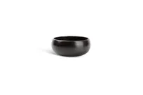 product of F2D 5315320 Round Porcelain Bowl, 5.5" W x 2.5" H, 21.9oz Black, Dishwasher, Microwave & Oven Safe