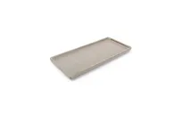 product of F2D 5315389 Structo Brown Porcelain Platter 8.66" x 9.94", Dishwasher, Microwave & Oven Safe