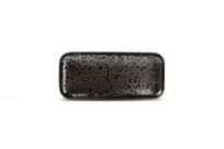 product of F2D 5315397 Oxido Black Porcelain Platter 8.66" x 3.94" Dishwasher, Microwave & Oven Safe