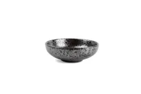 product of F2D 5315398 - Round Porcelain Bowl, 7" (29 oz) Black Oxido Finish, Dishwasher Microwave & Oven Safe