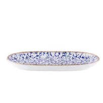 product of ID Fine 5316011 Oval China Platter, 3.56" W x 5.6" D x 1" H, Dishwasher Safe - 1/Each