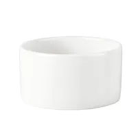 product of Mikasa 5319451 China Ramekin, 2.8", 3oz, White, Bone China, Dishwasher Safe