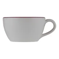 product of ID Fine 5324887 9-Oz Fine China Cup, Modest Maroon, 4" W x 2.33" D x 2.33" H, Elegant Dinnerware