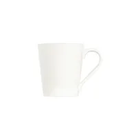 product of ID Fine 5336991 - 4" White Fine China Mug, Porcelain Bevel Edge, Non-Stackable Tableware