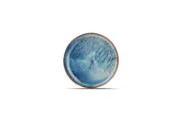 product of F2D 5344405 8" Round Coupe Rim Porcelain Dinner Plate, Blue Nova, 8" Diameter