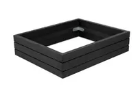 product of Select Concept BQ006B Cooling Tray Frame, 11.77" x 14.17" x 3.3" Black Oak, GN 1/2