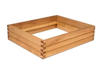 product of Select Concept BQ006L Cooling Tray Frame, 11.77" W x 14.17" D x 3.3" H Oak GN 1/2 Cooling Tray