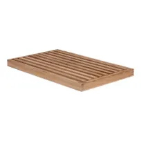 product of Select Concept BQ110L Rectangular Oak Wood Cutting Board, 19.68" x 11.8"