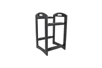 product of Select Concept BQ207B 2-Tier Oak Wood Black Stand 11.490"W x 11.690"D x 19.400"H Holds GN 1/2