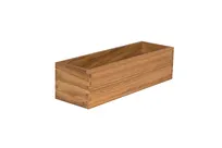 product of Select Concept BQ901L Display Riser, 4.720" W x 14.960" D x 3.850" H, Black Oak Wood Finish