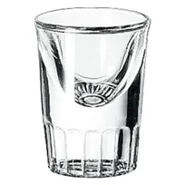 product of ONIS O-1001650 Fluted Whisky Shot Glass, 1 oz, 2.18" Dia x 2.99" H, Crystal Clear, Single Piece