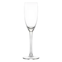 product of ONIS O-1002268 Champagne Glass, 6.25 oz Capacity, 2.72" Diameter x 8.86" Height, Clear Glass