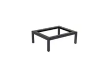 product of Select Concept SEL018 Low Riser Display Stand, 9.170"W x 11.290"D x 4.090"H, Black Steel Base with Wood Support, Holds GN 1/2
