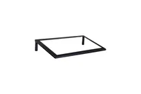 product of Select Concept SEL026 Low Tilt Riser, 11.410"x19.370"x4.090" Black Steel, Wood Base, Holds GN 1/1