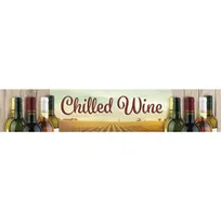product of Beverage Air 409-421C-079 Vineyard Chilled Wine Sign for MMR44, 12" x 8" Sign/Menu Bracket Included