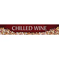product of Beverage Air 409-422C-121 Cork Chilled Wine Sign, MMR/MMRR49 Vinyl, 12" x 8" Menu Type
